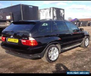 2002 BMW X5 D SPORT AUTO BLACK