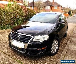 VOLKSWAGEN PASSAT S TDI 2.0 Manual Saloon Black Diesel 2007 with MOT for Sale