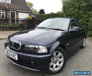 2002 BMW 320CI CONVERTIBLE STATRTS AND DRIVES SPARES OR REPAIR 