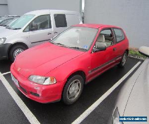 1992 Honda Civic Hatchback Manual 