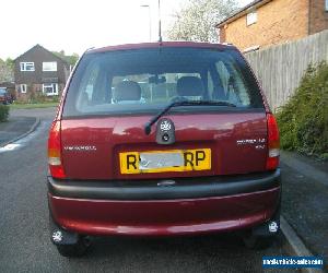 1998 VAUXHALL CORSA GLS 1.4I AUTO RED. 64K MILES. 1 YR MOT