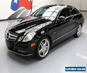 2012 Mercedes-Benz E-Class Base Coupe 2-Door