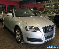 2009 Audi A3 8P 1.6 Attraction Silver Manual 5sp M Cabriolet for Sale