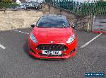 FORD FIESTA ZETEC S 2015 RED ED. 1.0 ECOBOOST CAT D - DAMAGED REPAIRABLE SALVAGE for Sale