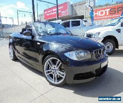 2008 BMW 135I E88 Black Automatic 6sp A Convertible for Sale