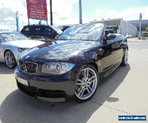 2008 BMW 135I E88 Black Automatic 6sp A Convertible