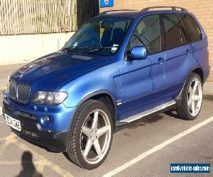 2005 BMW X5 SPORT D AUTO BLUE