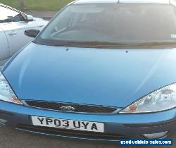 2003 FORD FOCUS GHIA TDCI BLUE for Sale