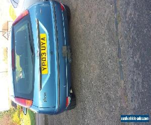 2003 FORD FOCUS GHIA TDCI BLUE