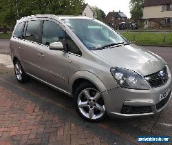 2007 (57) VAUXHALL ZAFIRA 1.9 SRI CDTI (150) 6 SPEED MANUAL 5 DOOR MPV (7) BEIGE for Sale