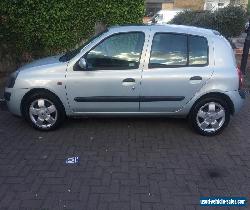 2001 RENAULT CLIO PRIVILEGE 16V AUTO SILVER for Sale