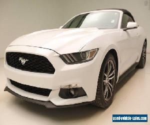 2017 Ford Mustang EcoBoost Premium Convertible 2-Door