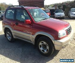 2002 SUZUKI GRAND VITARA 16V SE RED LOW MILEAGE SPARES OR REPAIR NO RESERVE for Sale