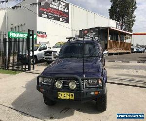 2000 Toyota Hilux RZN169R (4x4) Blue Manual 5sp M Dual Cab Pick-up