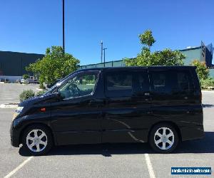 2004 Nissan Elgrand NE51 Highway St Black Automatic 5sp A Wagon