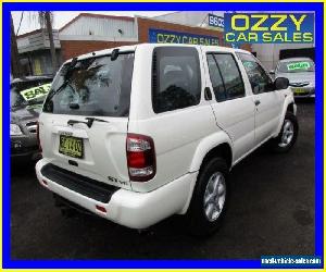 2004 Nissan Pathfinder MY03 ST (4x4) White Automatic 4sp A Wagon