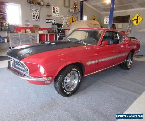 1969 FORD MUSTANG - MACH 1 - FASTBACK - 4 SPEED MANUAL - MATCHING NUMBERS