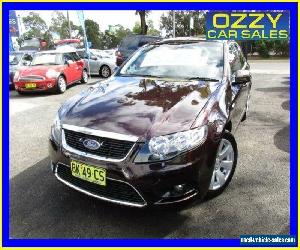 2009 Ford Falcon FG G6 (LPG) Maroon Automatic 4sp A Sedan