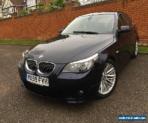 2009 BMW 530D SE LCI DIESEL MANUAL  BLUE ONLY 96,800 MILES,M SPORT,SE