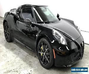 2016 Alfa Romeo 4C Base Coupe 2-Door