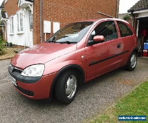 2001,VAUXHALL CORSA "COMFORT" 1.4 AUTOMATIC,SMART COPPER METALLIC VERY LOW MILES