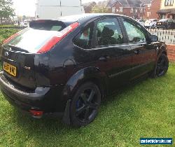 2007 FORD FOCUS SPORT S D BLACK 1.8TDCI  SPARES OR REPAIRS STARTS AND DRIVES  for Sale