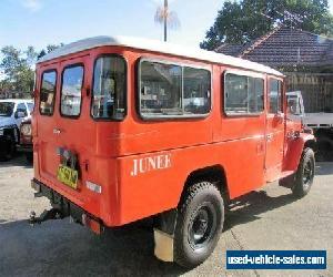 1979 Toyota Landcruiser FJ45RV LWB TROOP CARRIER (4x4) Red Manual 4sp M Hardtop