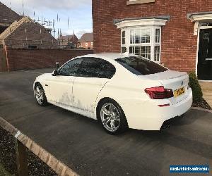 2014 BMW 5 SERIES 520D M SPORT AUTO WHITE 1 OWNER FULL SERVICE HISTORY