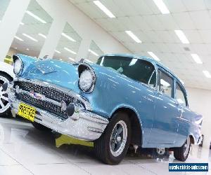 1957 Chevrolet 210 1957 Blue Manual M Hardtop