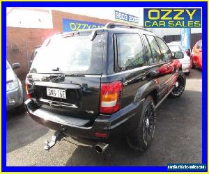 2002 Jeep Grand Cherokee WG Limited (4x4) Black Automatic 4sp A Wagon