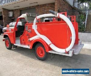 1979 Toyota Landcruiser Fire Truck Deluxe (4x4) Red Manual 4sp M Wagon