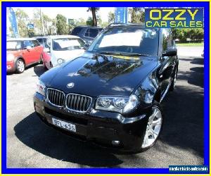 2008 BMW X3 E83 MY07 xDrive 20D Lifestyle Black Automatic 6sp A Wagon