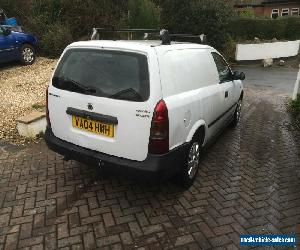 2004 VAUXHALL ASTRAVAN ENVOY CDTI WHITE SPARES OR REPAIR 