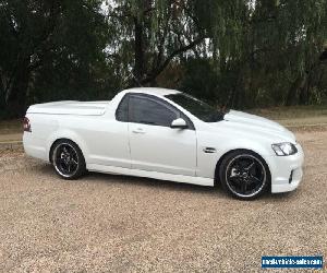 2011 Holden Commodore VE II MY12 SS-V White Manual 6sp M Utility