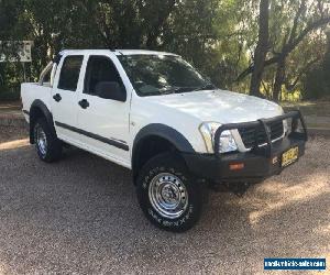 2005 Holden Rodeo RA LX (4x4) White Manual 5sp M Crew C/Chas for Sale