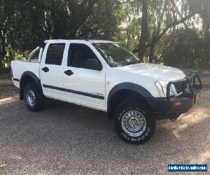 2005 Holden Rodeo RA LX (4x4) White Manual 5sp M Crew C/Chas