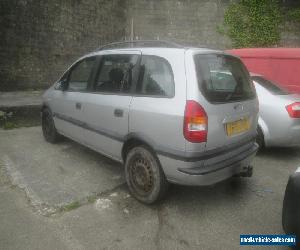 2001 VAUXHALL ZAFIRA 2.0 DTi SPARES OR REPAIR.