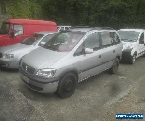 2001 VAUXHALL ZAFIRA 2.0 DTi SPARES OR REPAIR.