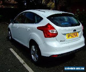 FORD FOCUS 1.0 ECOBOOST ZETEC 2012 WHITE 5 DOOR