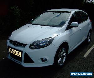 FORD FOCUS 1.0 ECOBOOST ZETEC 2012 WHITE 5 DOOR