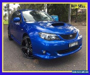 2008 Subaru Impreza G3 WRX Blue Manual M Hatchback