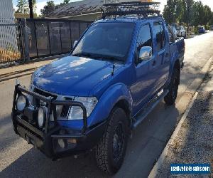 2011 NISSAN NAVARA D40 ST-X DUAL CAB 2.5L TURBO DIESEL 4X4 DAMAGED DRIVES 4WD