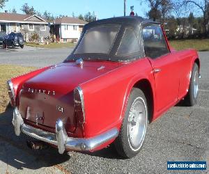 Triumph: TR4 convertible