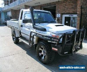 2008 Toyota Landcruiser VDJ79R GX (4x4) White Manual 5sp M Cab Chassis