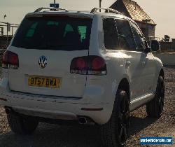 2007 VOLKSWAGEN TOUAREG SE TDI V6 225 A WHITE for Sale