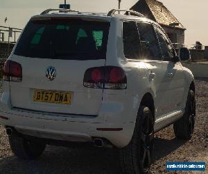 2007 VOLKSWAGEN TOUAREG SE TDI V6 225 A WHITE