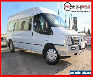 2007 Ford Transit VM Bus Mid Roof 12st 5dr Man 6sp, 2.4DT White Manual M Bus