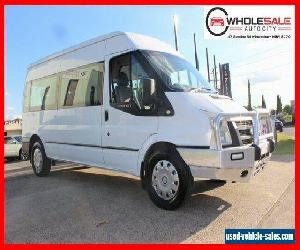 2007 Ford Transit VM Bus Mid Roof 12st 5dr Man 6sp, 2.4DT White Manual M Bus