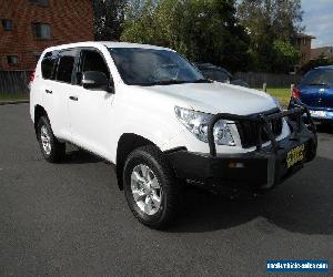 2013 Toyota Landcruiser Prado KDJ150R 11 Upgrade GX (4x4) White Automatic 5sp A