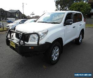 2013 Toyota Landcruiser Prado KDJ150R 11 Upgrade GX (4x4) White Automatic 5sp A